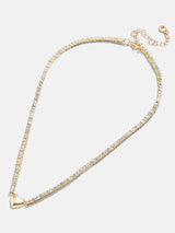 BaubleBar Heart Tennis Necklace - Heart - 
    Enjoy 20% Off Necklaces – For a Limited Time
  
