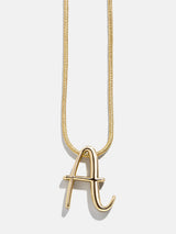 BaubleBar A - 
    Script initial necklace
  
