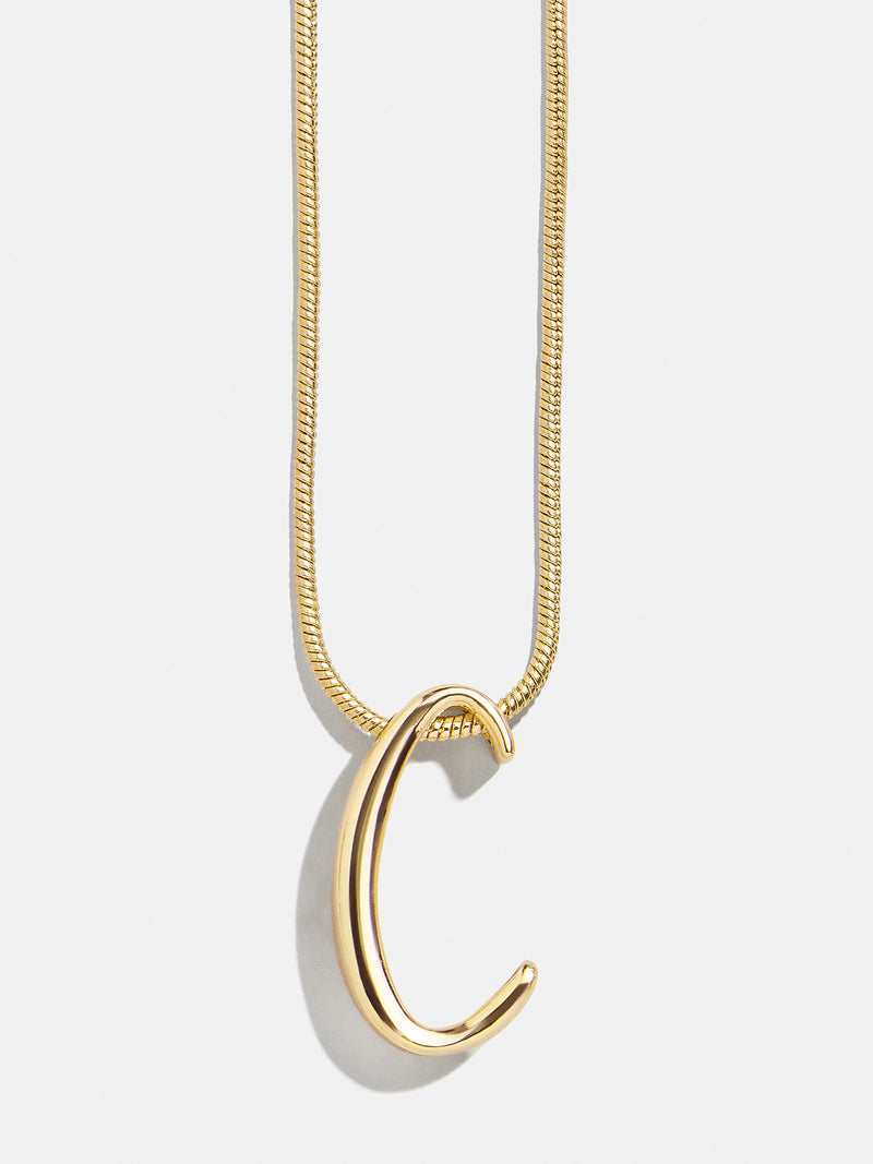 BaubleBar C - 
    Script initial necklace
  
