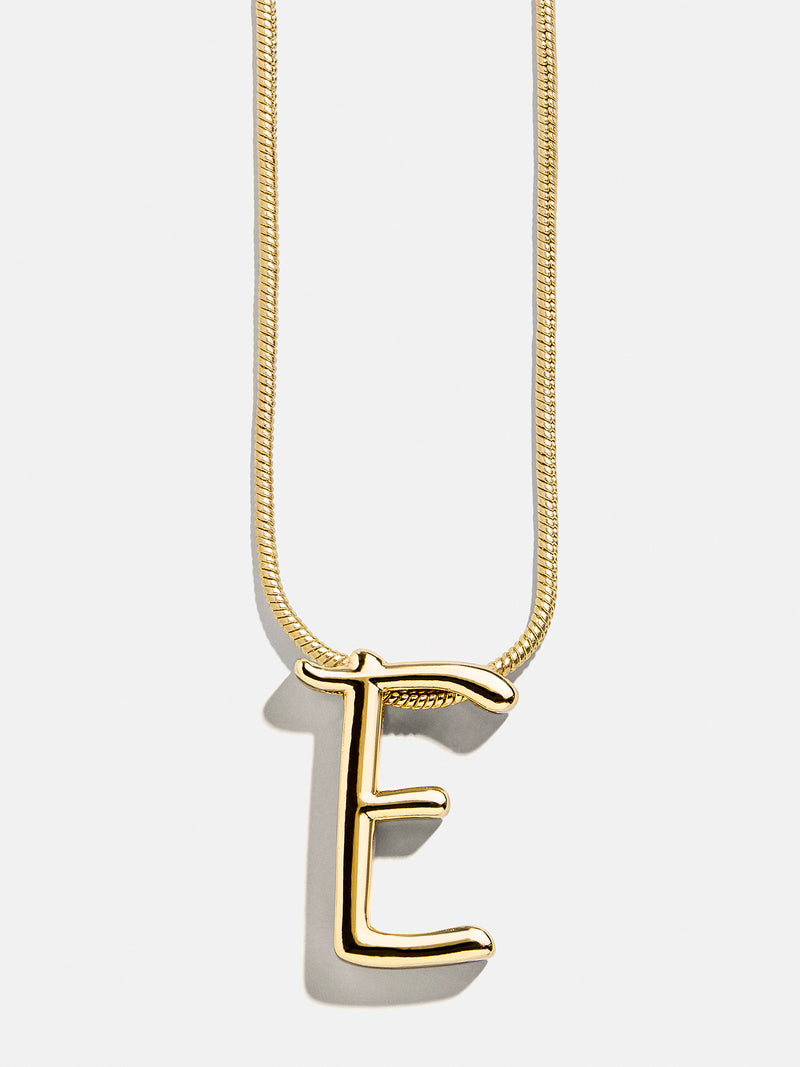 BaubleBar E - 
    Script initial necklace
  
