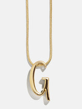 BaubleBar G - 
    Script initial necklace
  
