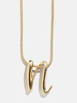 BaubleBar N - 
    Script initial necklace
  
