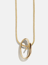 BaubleBar O - 
    Script initial necklace
  
