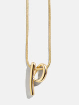 BaubleBar P - 
    Script initial necklace
  
