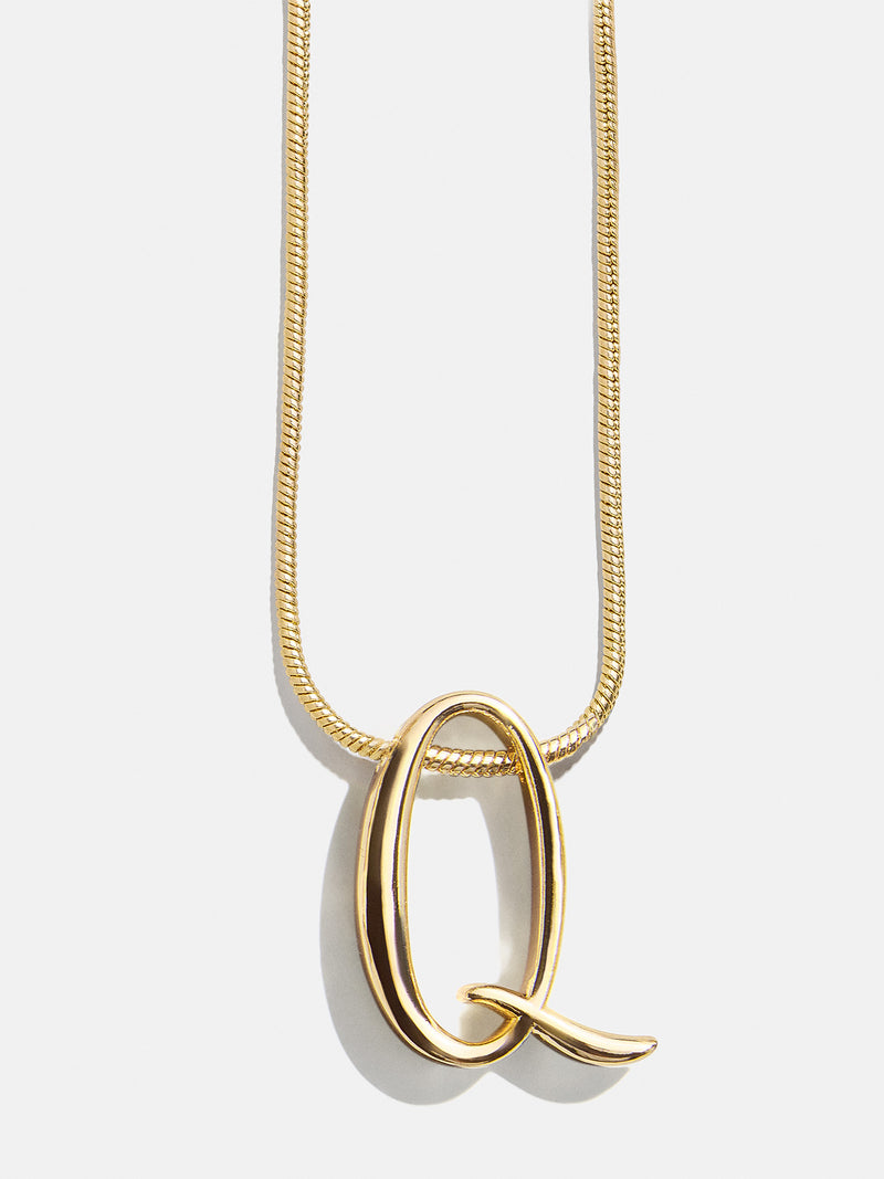 BaubleBar Q - 
    Script initial necklace
  
