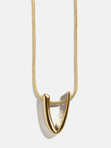 BaubleBar Script Initial Necklace - Gold - 
    Enjoy 20% Off Necklaces – For a Limited Time
  
