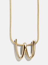 BaubleBar W - 
    Script initial necklace
  
