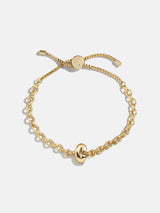 BaubleBar C - 
    Gold chunky initial bracelet
  
