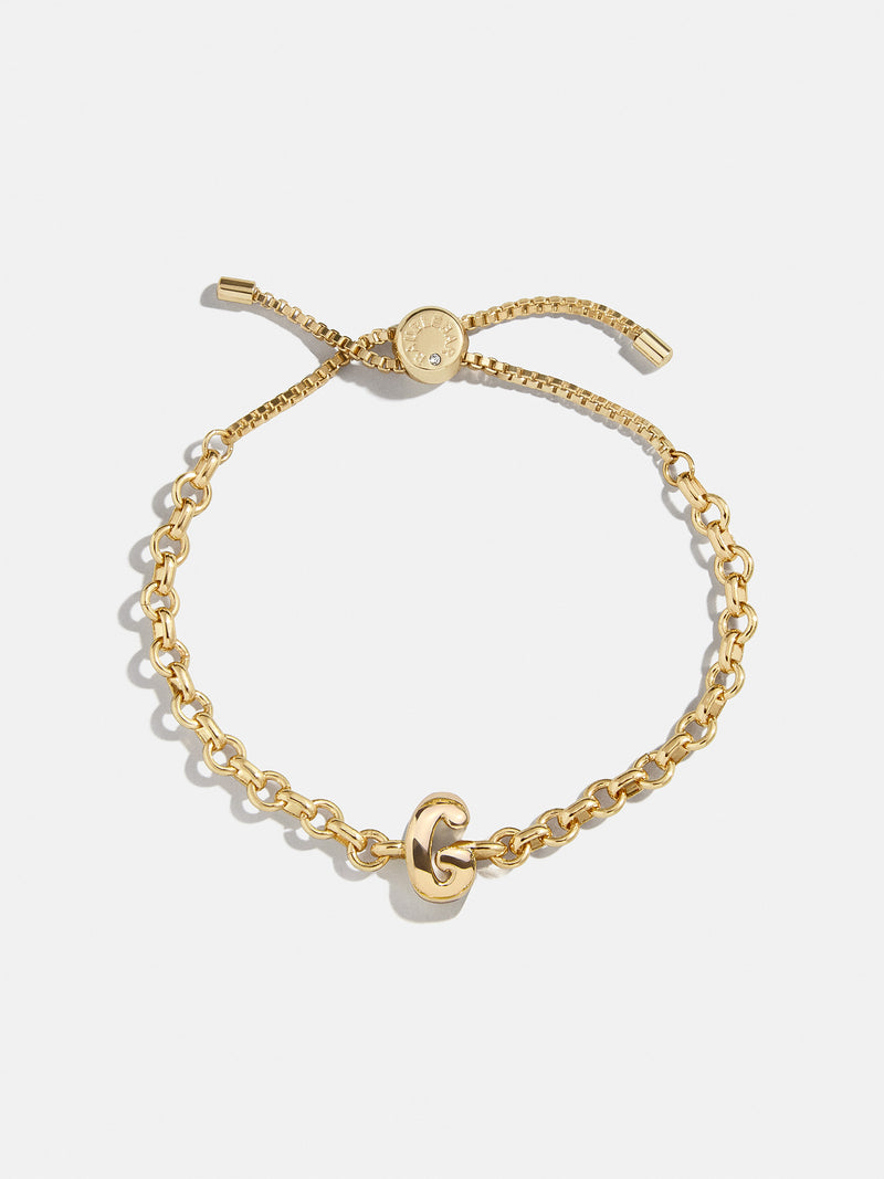 BaubleBar G - 
    Gold chunky initial bracelet
  
