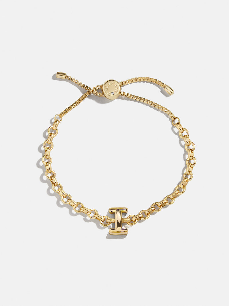 BaubleBar I - 
    Gold chunky initial bracelet
  
