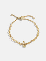 BaubleBar L - 
    Gold chunky initial bracelet
  
