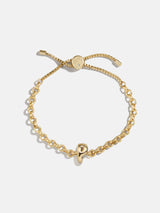 BaubleBar P - 
    Gold chunky initial bracelet
  
