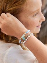 BaubleBar Kids' Custom Acrylic Nameplate Bracelet - Clear - 
    Kids custom bracelet - available in 5 colors
  
