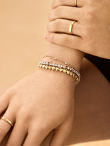 BaubleBar Kali Tennis Bracelet - Gold