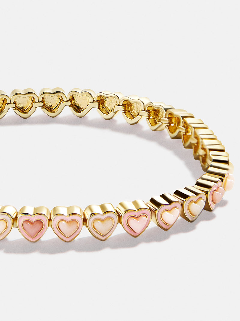 Kali Tennis Bracelet - Pink