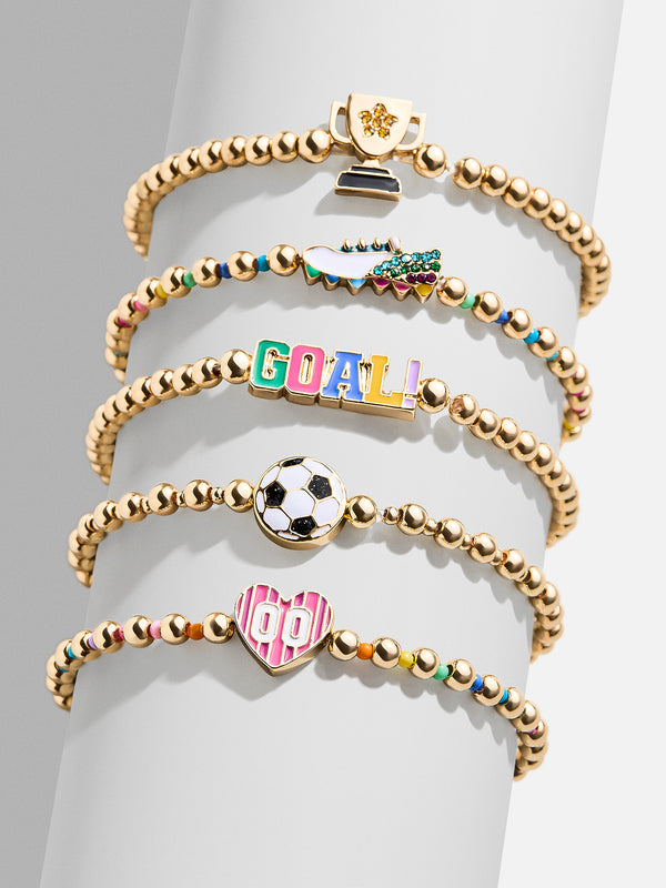 Just For Kicks Kids' Pisa Bracelet Set - Soccer