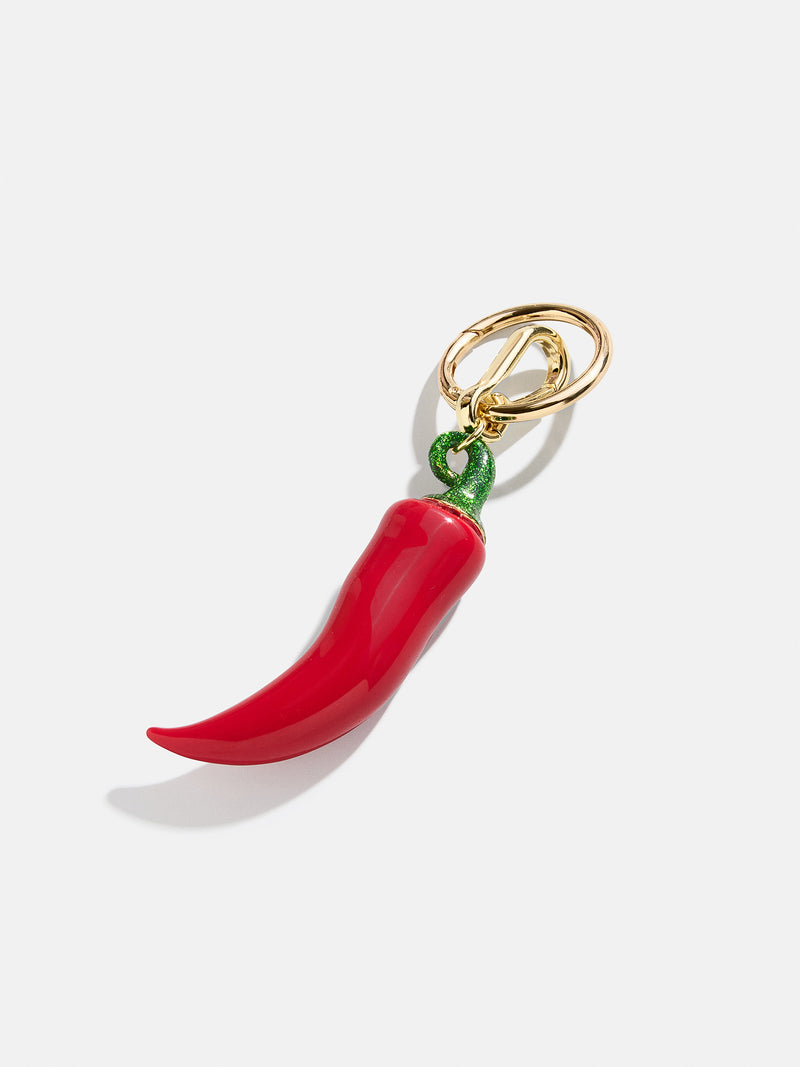 BaubleBar Bring The Heat Bag Charm - Red - 
    Red chili pepper bag charm
  
