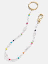 BaubleBar Raina Beaded Bag Charm - Pearl - 
    Ends Tonight: Enjoy 25% Off
  
