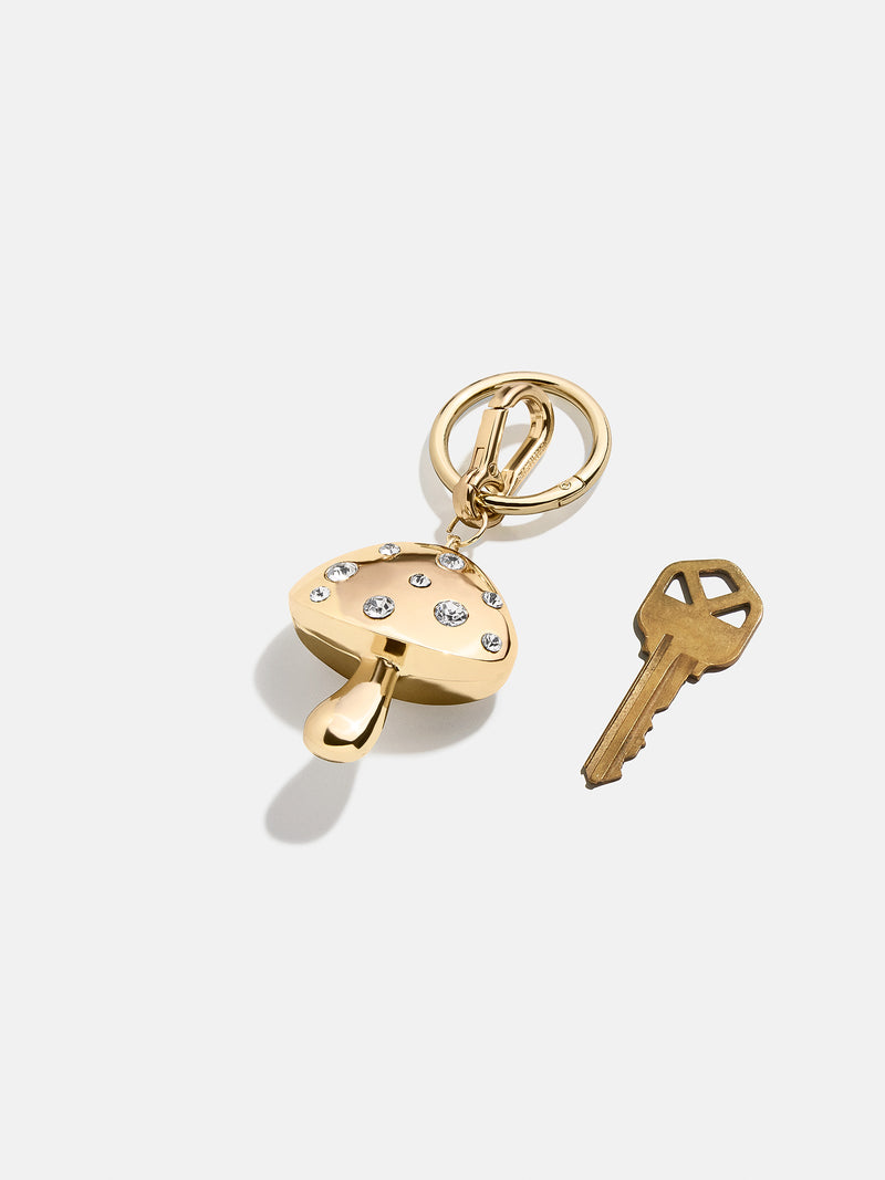 BaubleBar Mush To Love Bag Charm - Gold - 
    Gold mushroom bag charm
  
