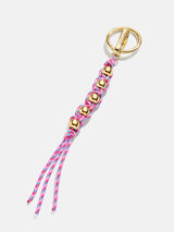 BaubleBar Aria Bag Charm - Pink - 
    Braided rope bag charm
  
