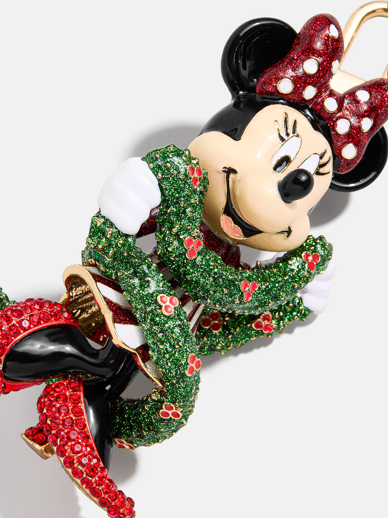 BaubleBar Disney Minnie Mouse Tangled Up Bag Charm - Minnie Mouse - 
    Disney holiday bag charm
  
