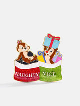 BaubleBar Disney Chip 'N Dale Naughty & Nice Pin - Chip 'N Dale Naughty & Nice - 
    Officially licensed Disney collectible pin
  
