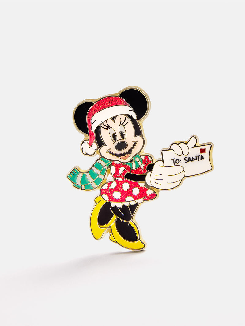 BaubleBar Disney Minnie Mouse Letter To Santa Pin - Minnie Mouse - 
    Officially licensed Disney collectible pin
  
