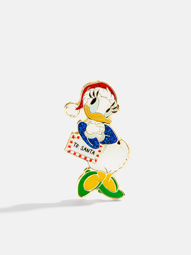 BaubleBar Disney Daisy Duck Letter To Santa Pin - Daisy Duck - 
    Officially licensed Disney collectible pin
  
