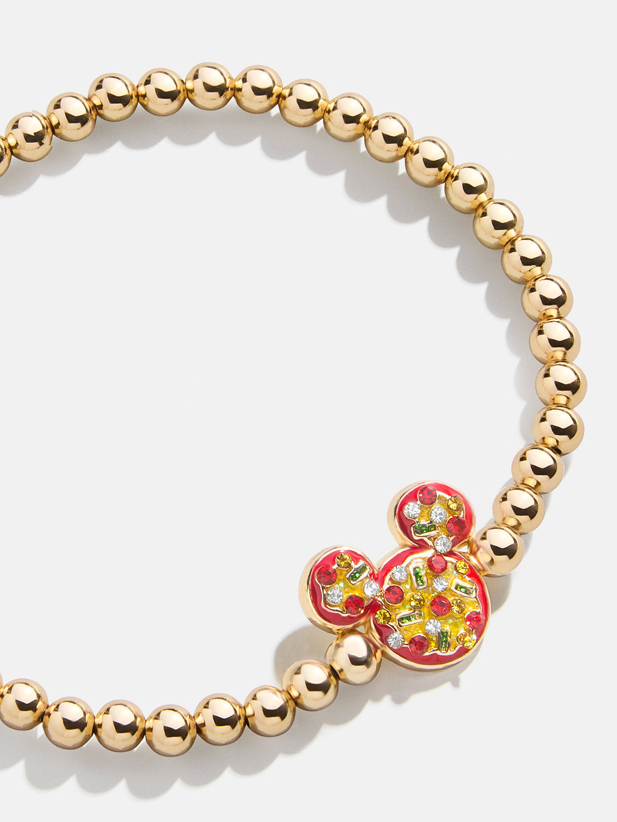 Disney Character Bite Pisa Bracelet - Mickey Mouse Pizza Pisa