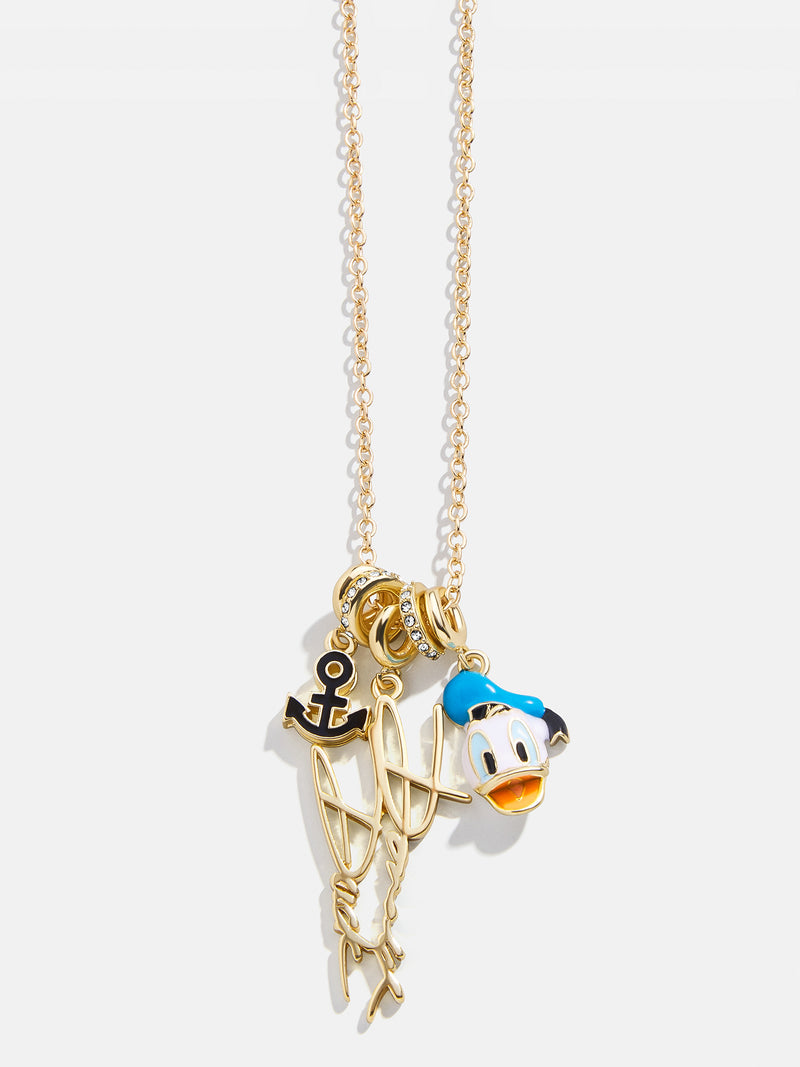 Disney Character 5 Charm Necklace - Donald Duck