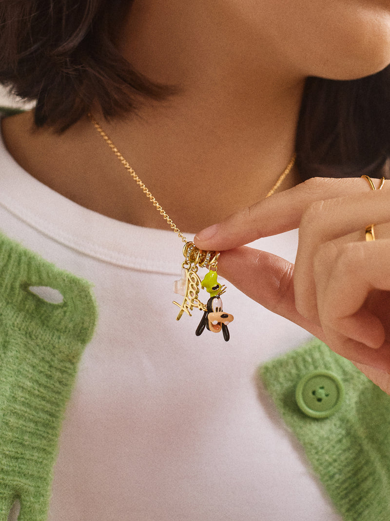 BaubleBar Disney Character 5 Charm Necklace - Goofy - 
    Stocking Stuffer Deal
  
