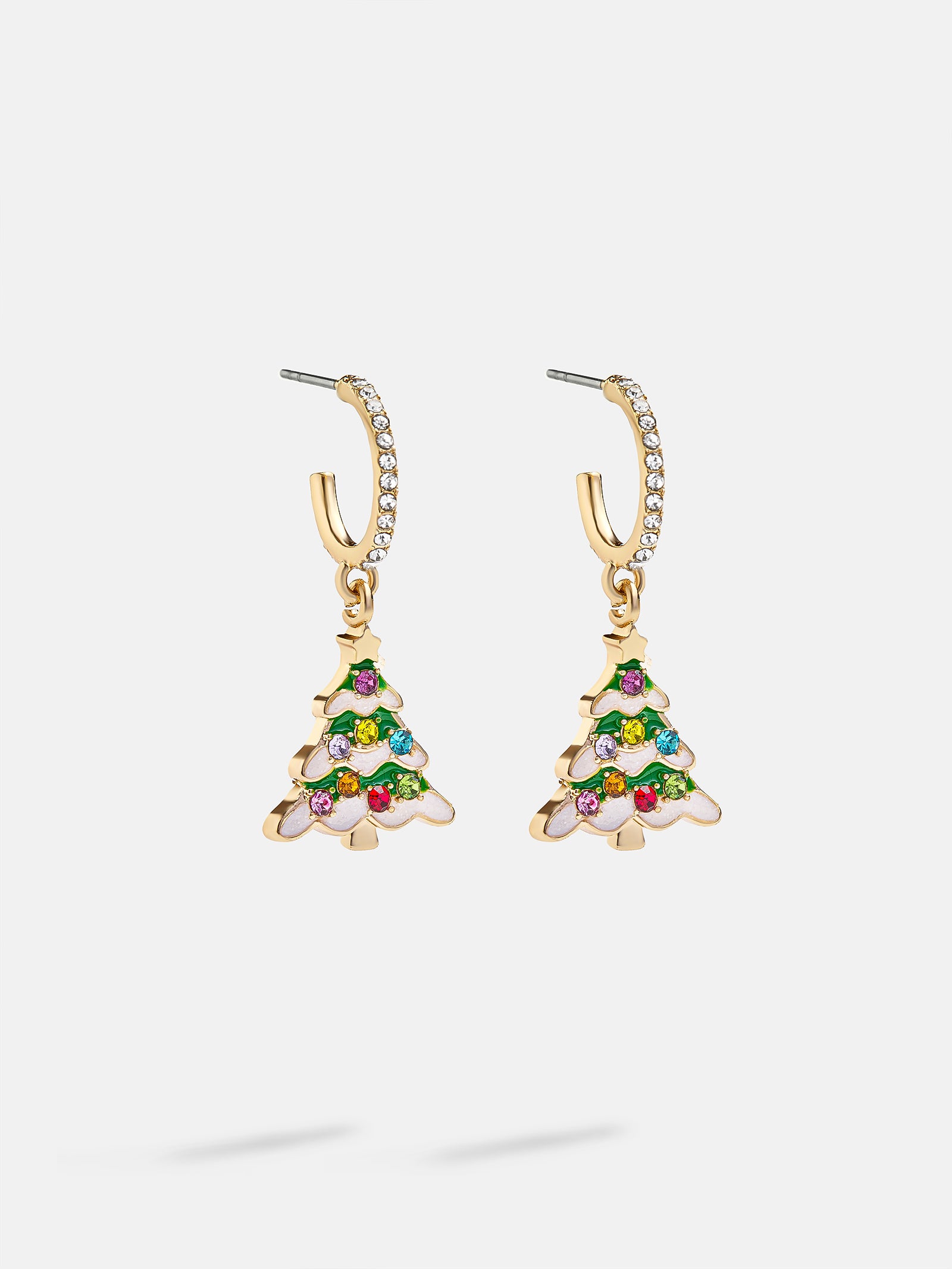 Spruced Up Kids' Christmas Tree Earrings - Kids Christmas Tree Earrings