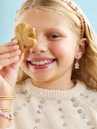 Sugar & Spice Kids' Gingerbread Earrings - Kids Gingerbread Man Earrings