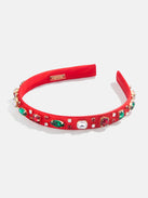 Holly Jolly Kids' Headband - Red