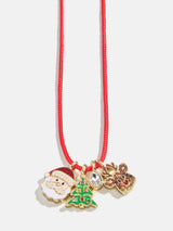 BaubleBar Ho Ho Ho Kids' Charm Necklace - Red - 
    Extra 20% off sale styles for a limited time
  
