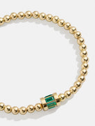 Tatum Birthstone Bracelet - Emerald