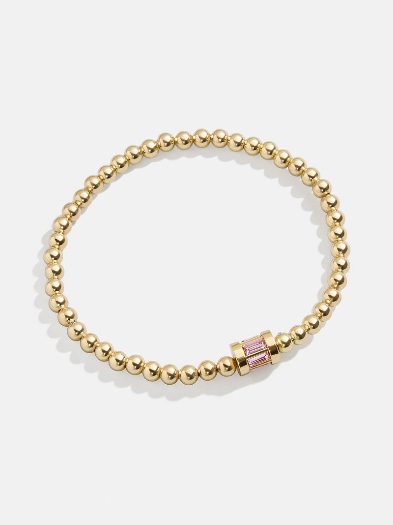 BaubleBar Tatum Birthstone Bracelet - Light Amethyst - 
    Black Friday Deal​
  
