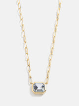 BaubleBar Born For You Birthstone Necklace - Aquamarine - 
    Black Friday Deal​
  
