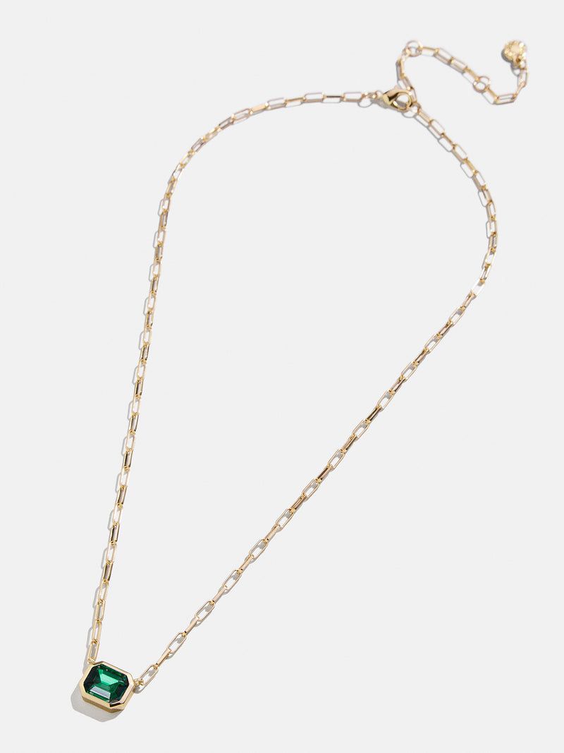 BaubleBar Born For You Birthstone Necklace - Emerald - 
    Black Friday Deal​
  
