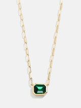 BaubleBar Born For You Birthstone Necklace - Emerald - 
    Black Friday Deal​
  
