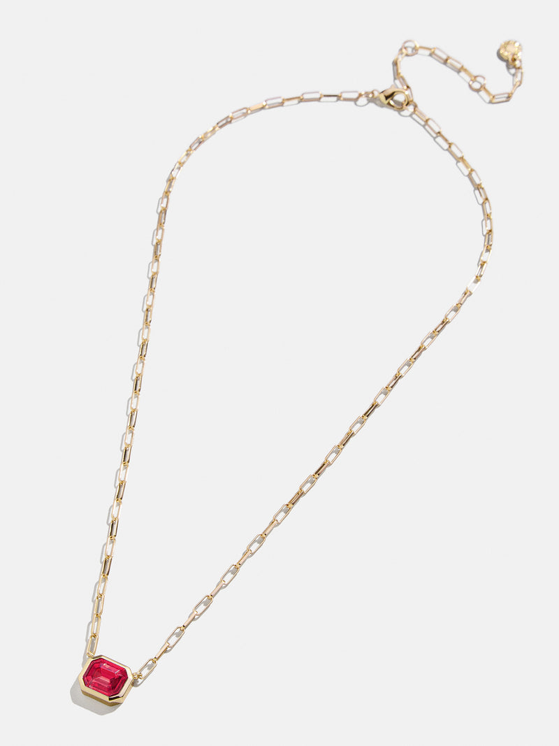 BaubleBar Born For You Birthstone Necklace - Ruby - 
    Black Friday Deal​
  
