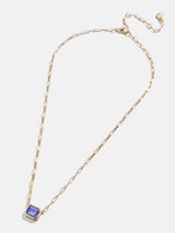 BaubleBar Born For You Birthstone Necklace - Sapphire - 
    Black Friday Deal​
  
