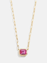 BaubleBar Born For You Birthstone Necklace - Rose - 
    Black Friday Deal​
  
