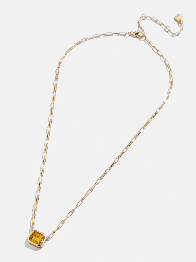 BaubleBar Born For You Birthstone Necklace - Topaz - 
    Black Friday Deal​
  
