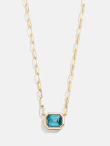 BaubleBar Born For You Birthstone Necklace - Blue Zircon - 
    Black Friday Deal​
  
