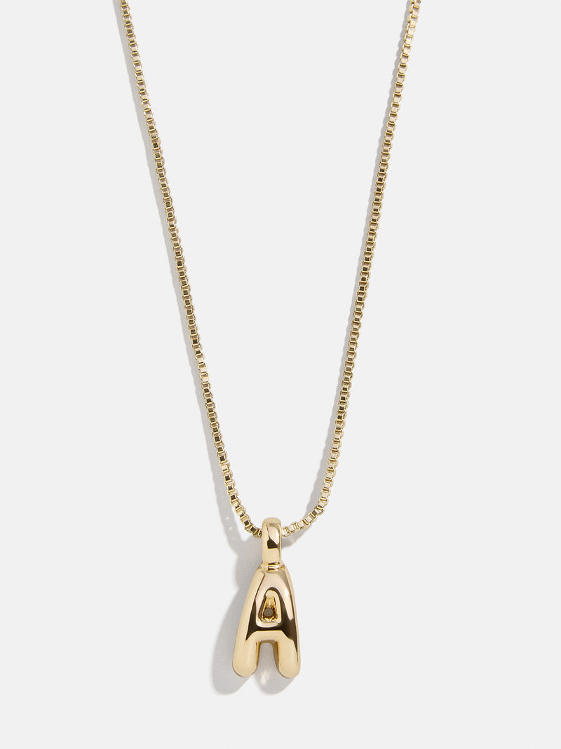 BaubleBar A - 
    Bubble initial necklace
  
