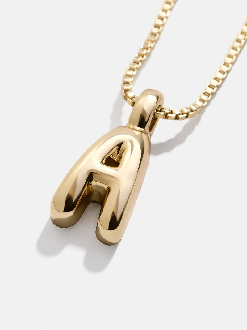 BaubleBar A - 
    Bubble initial necklace
  
