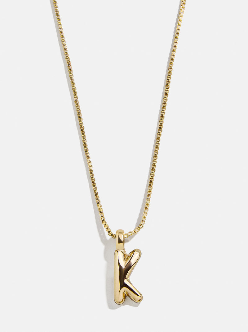 BaubleBar K - 
    Bubble initial necklace
  
