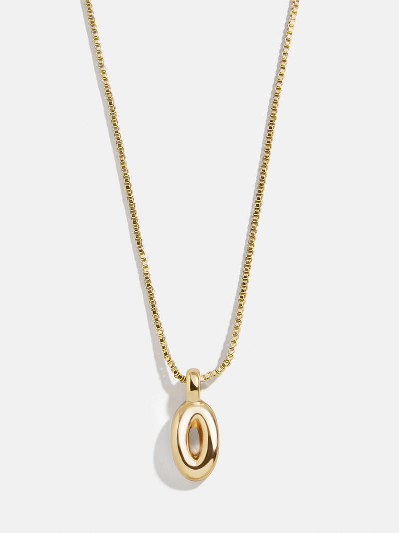 BaubleBar O - 
    Bubble initial necklace
  
