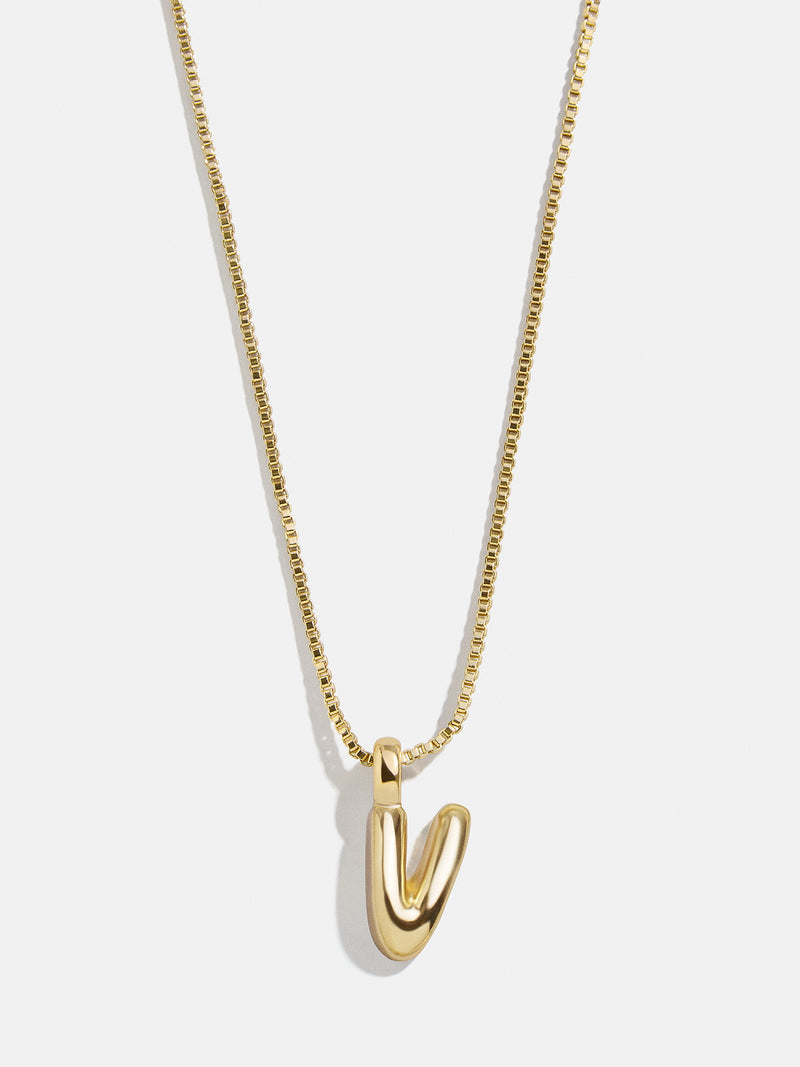 BaubleBar V - 
    Bubble initial necklace
  
